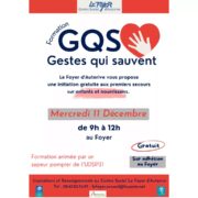 Formation Gestes qui sauvent